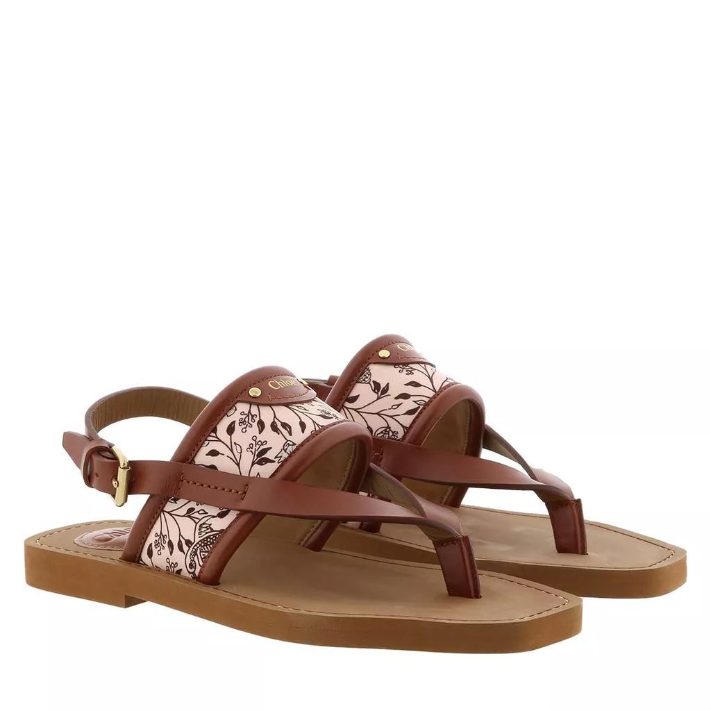 Sandals - Woody Flat Sandal - brown - Sandals for ladies