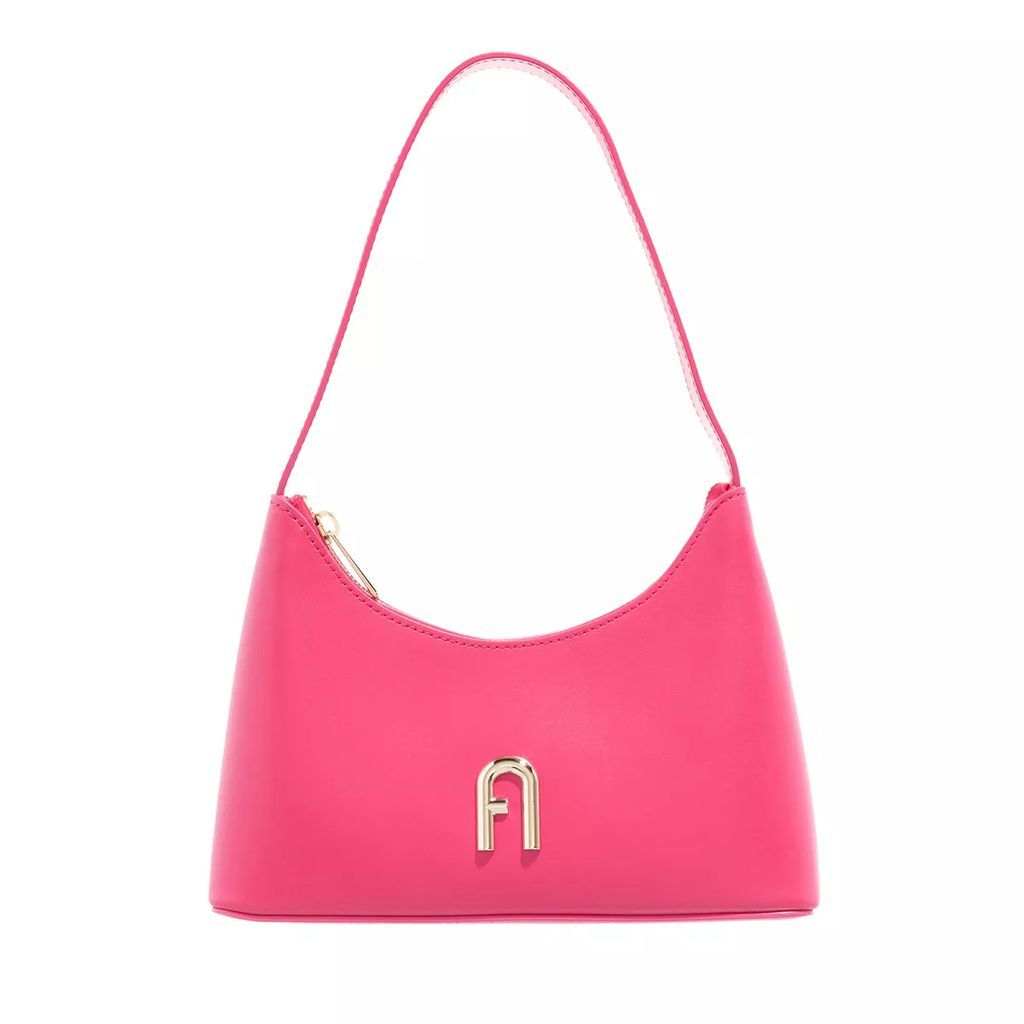 Hobo Bags - Furla Diamante Mini Shoulder Bag - pink - Hobo Bags for ladies