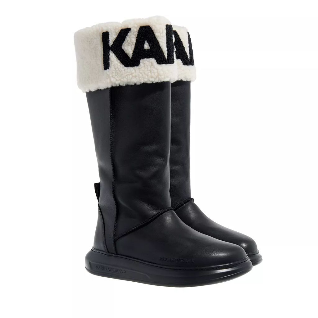 Boots & Ankle Boots - Kapri Kosi Karl Logo Hi Boot - black - Boots & Ankle Boots for ladies