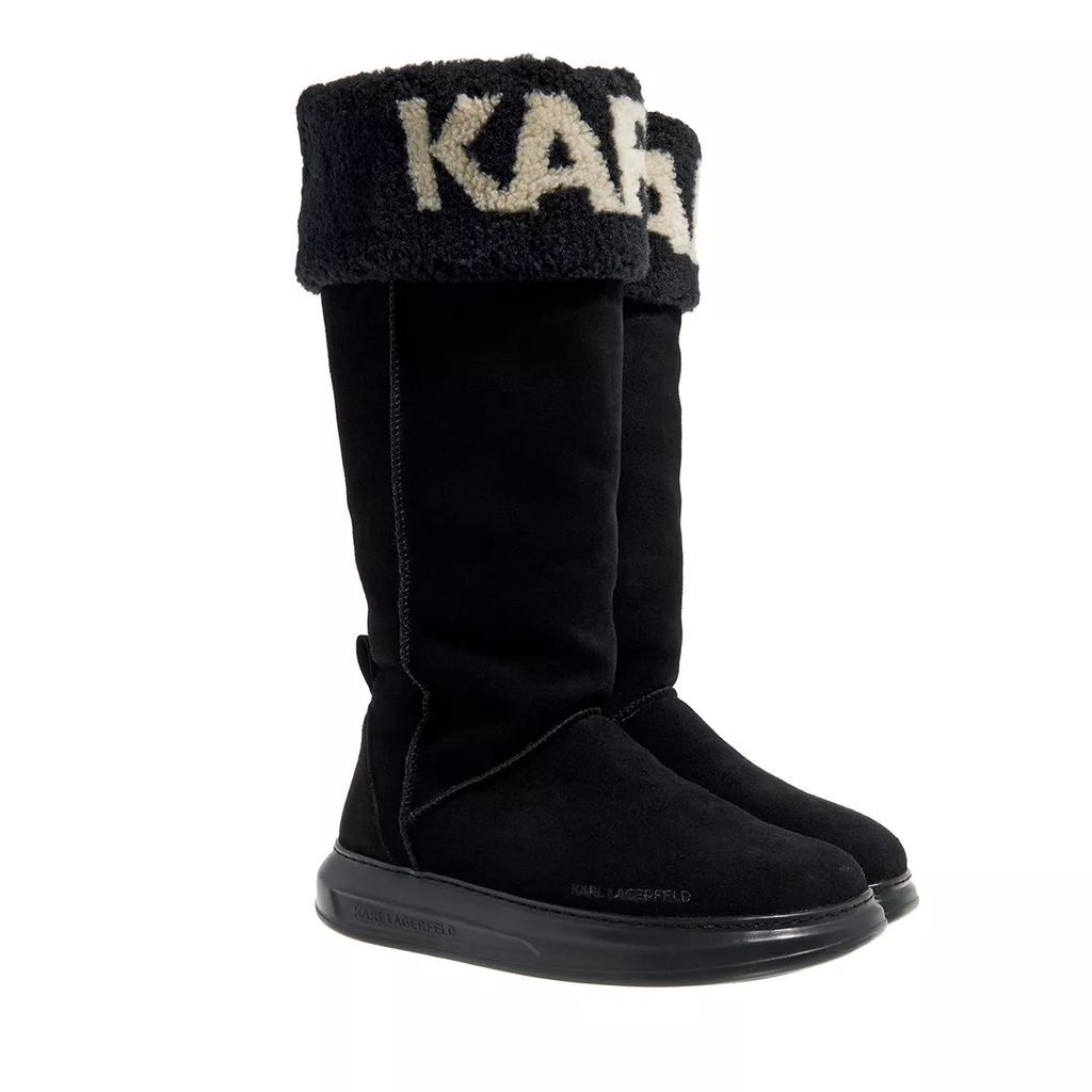 Boots & Ankle Boots - Kapri Kosi Karl Logo Hi Boot - black - Boots & Ankle Boots for ladies