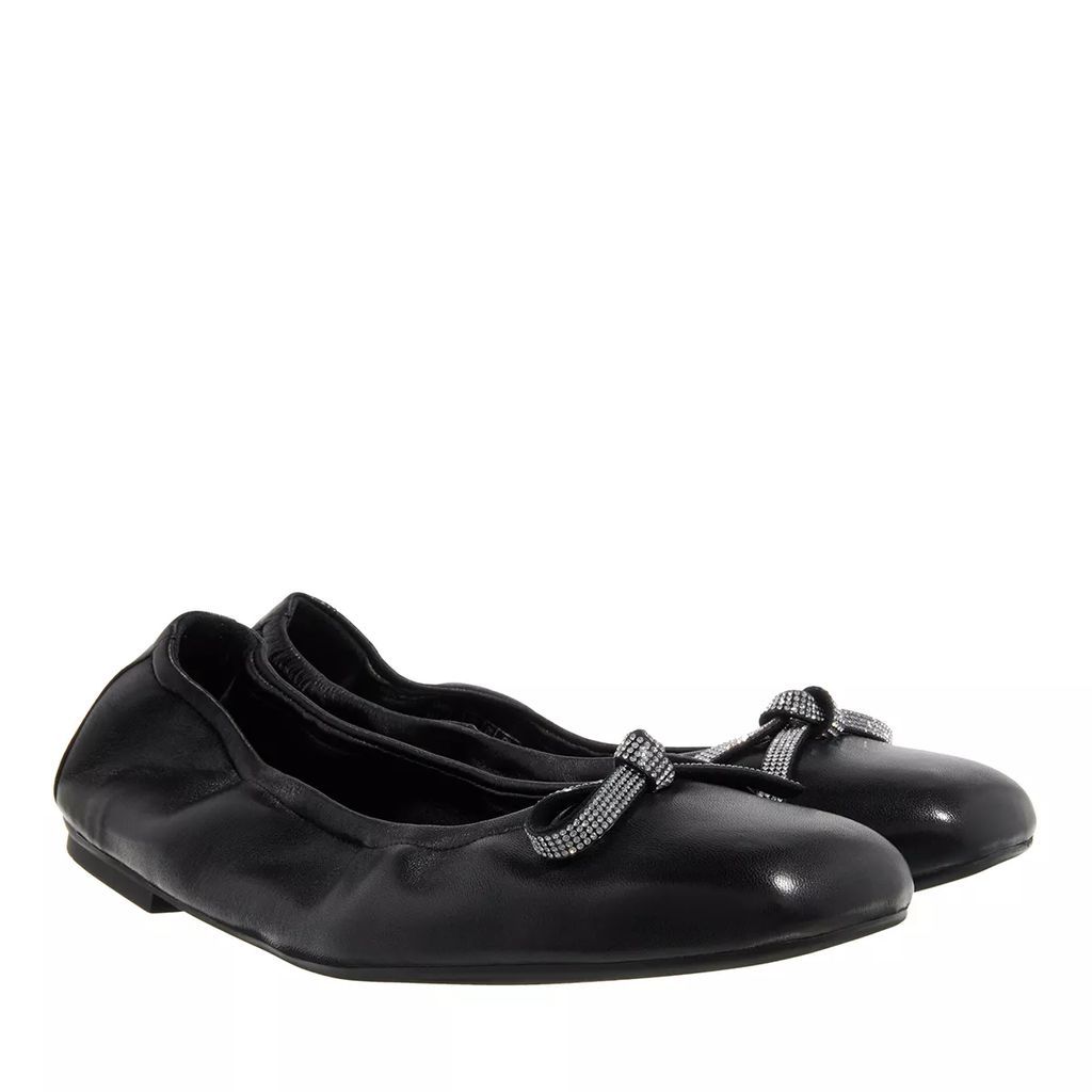 Slipper & Mules - Sw Bow Ballet Flat - black - Slipper & Mules for ladies