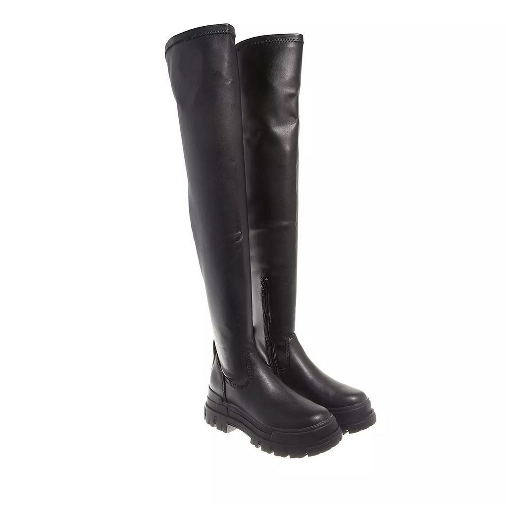 Boots & Ankle Boots - Aspha Stretch Overknee - black - Boots & Ankle Boots for ladies