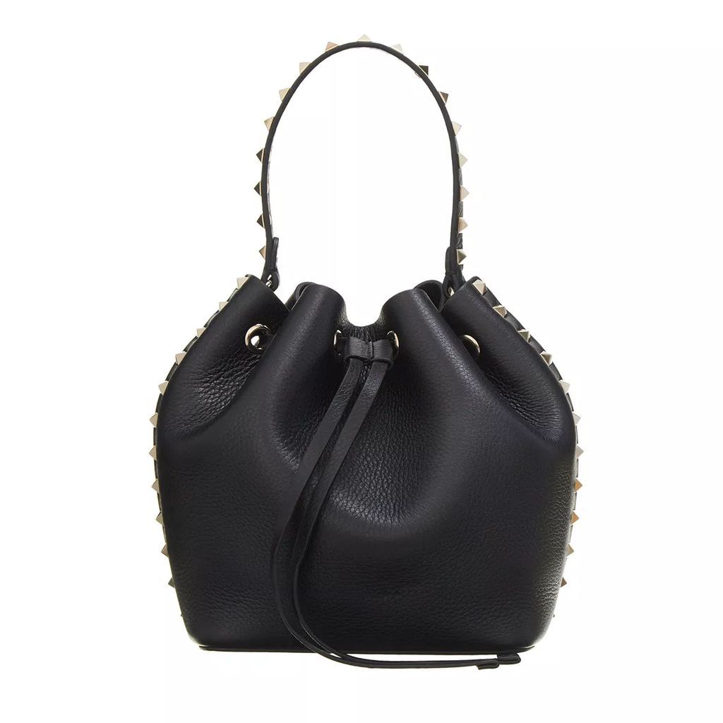 Bucket Bags - La Cinquieme Bucket Bag of Toile Iconographe - black - Bucket Bags for ladies