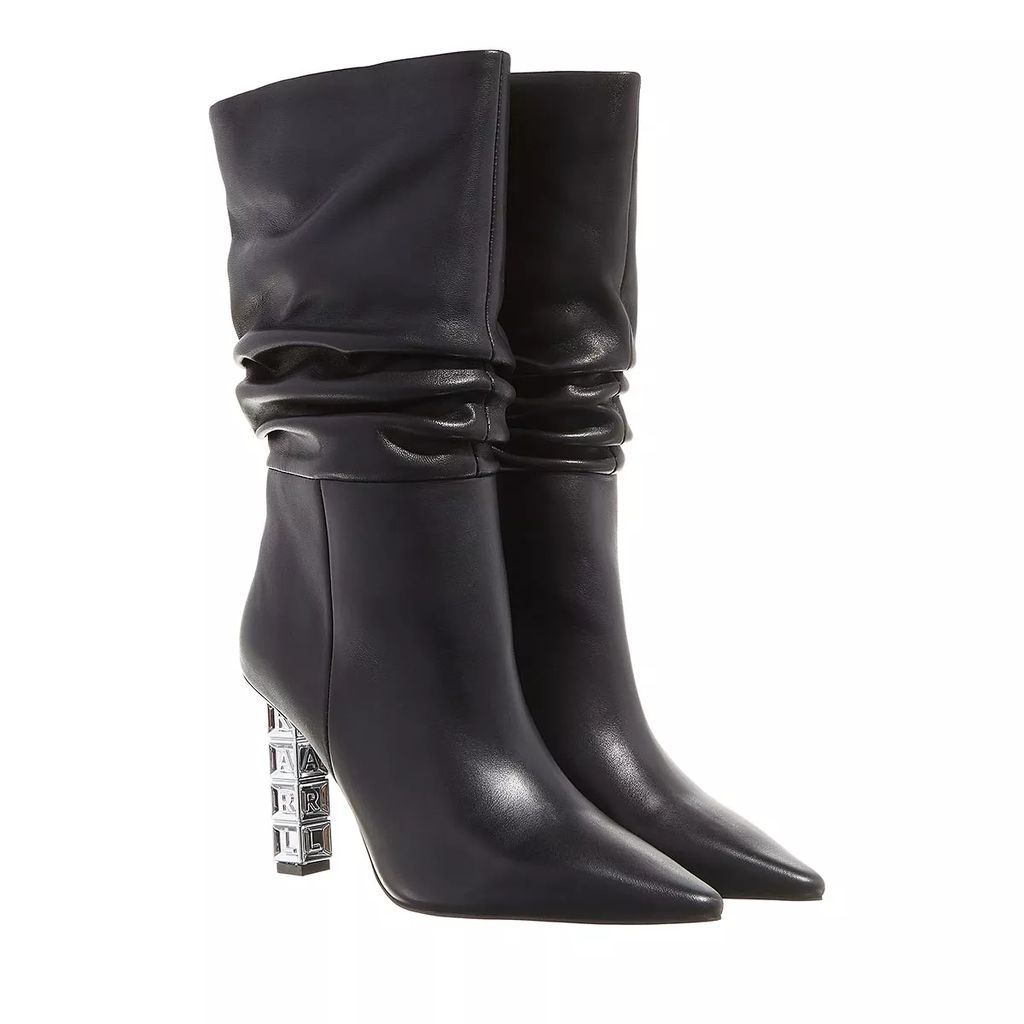 Boots & Ankle Boots - Kolumn Mid Leg Ruche Boot - black - Boots & Ankle Boots for ladies