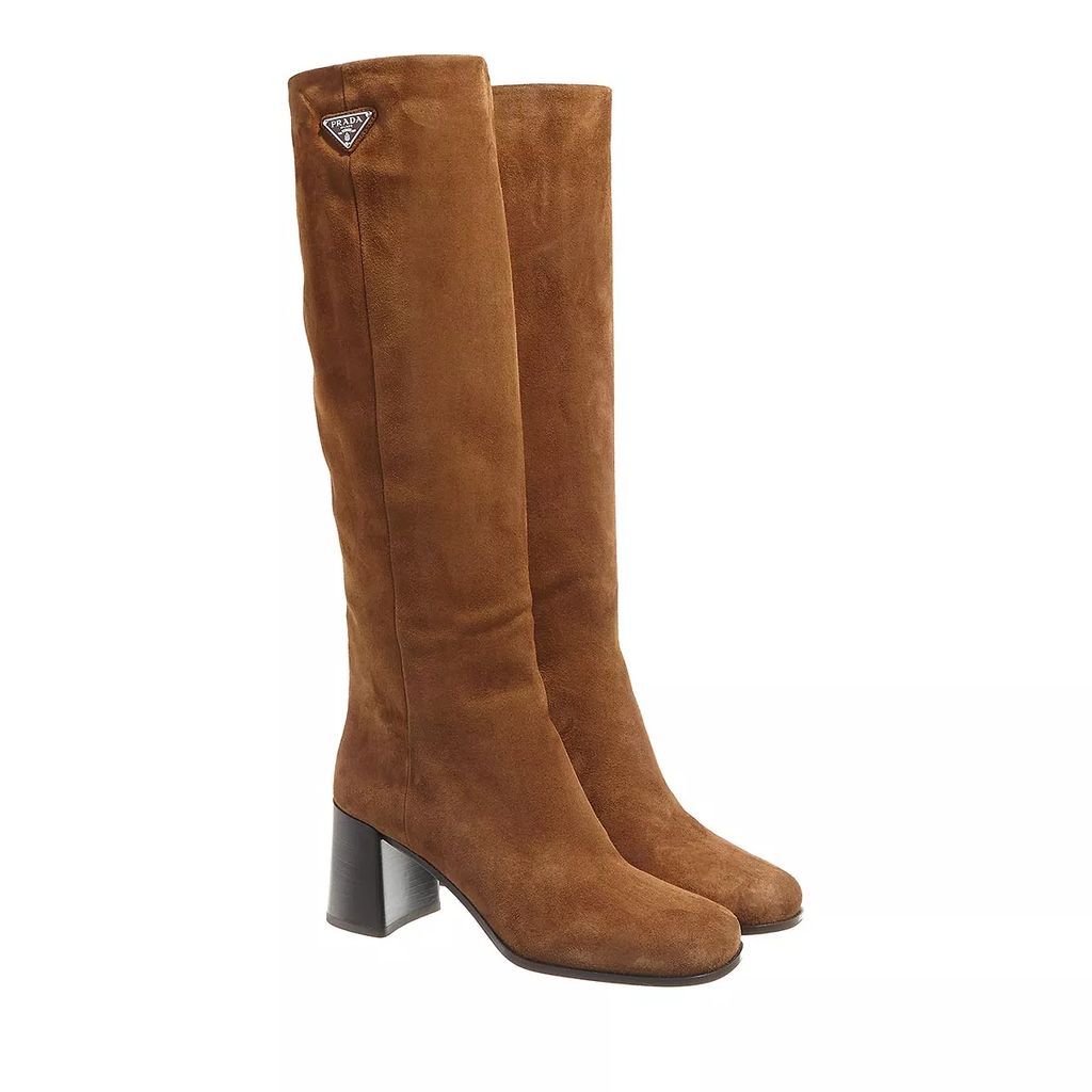 Boots & Ankle Boots - Leather Boots - brown - Boots & Ankle Boots for ladies