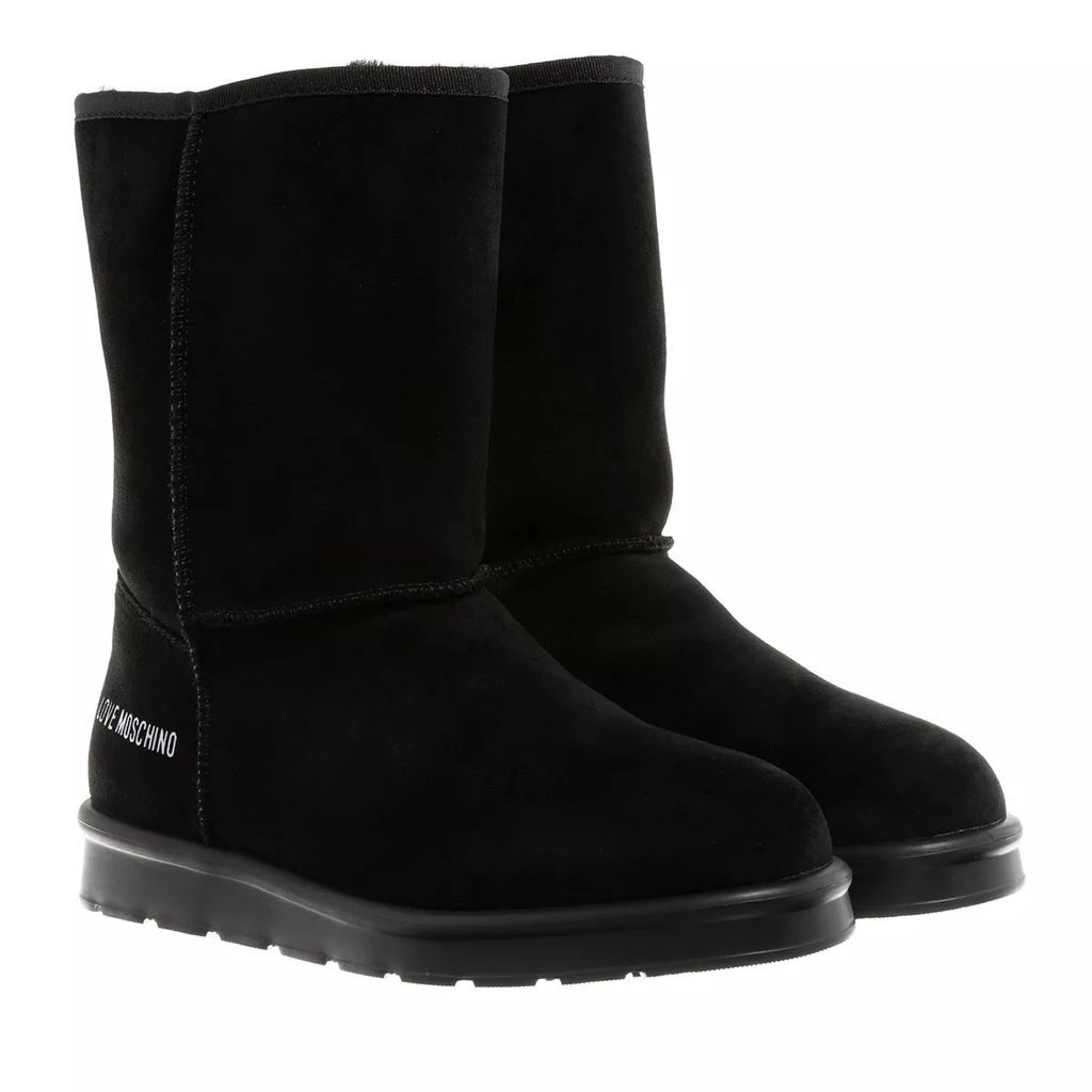 Boots & Ankle Boots - St.Ttod.Winter30 Velour Pu - black - Boots & Ankle Boots for ladies
