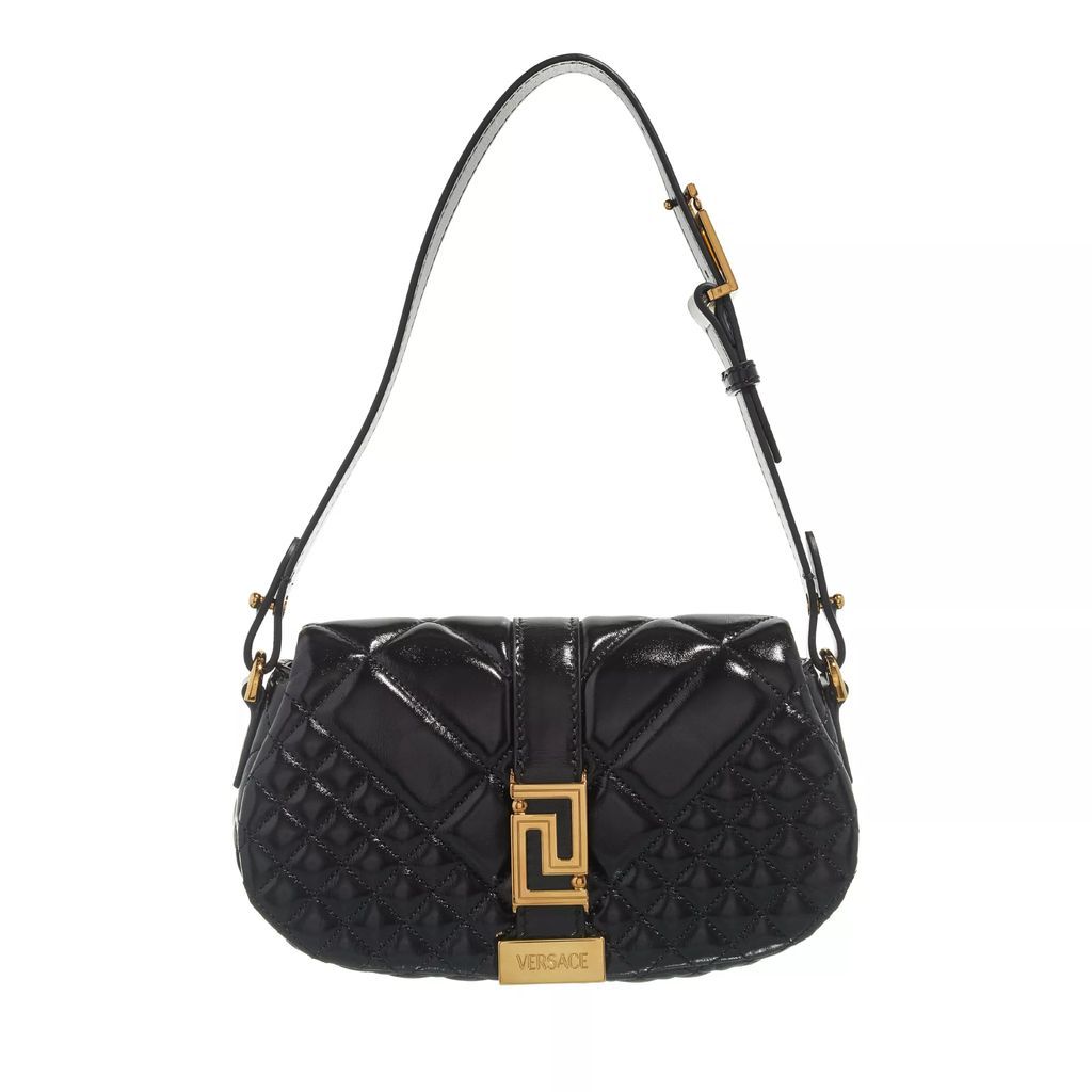 Crossbody Bags - Mini Bag Lamb Leather - black - Crossbody Bags for ladies
