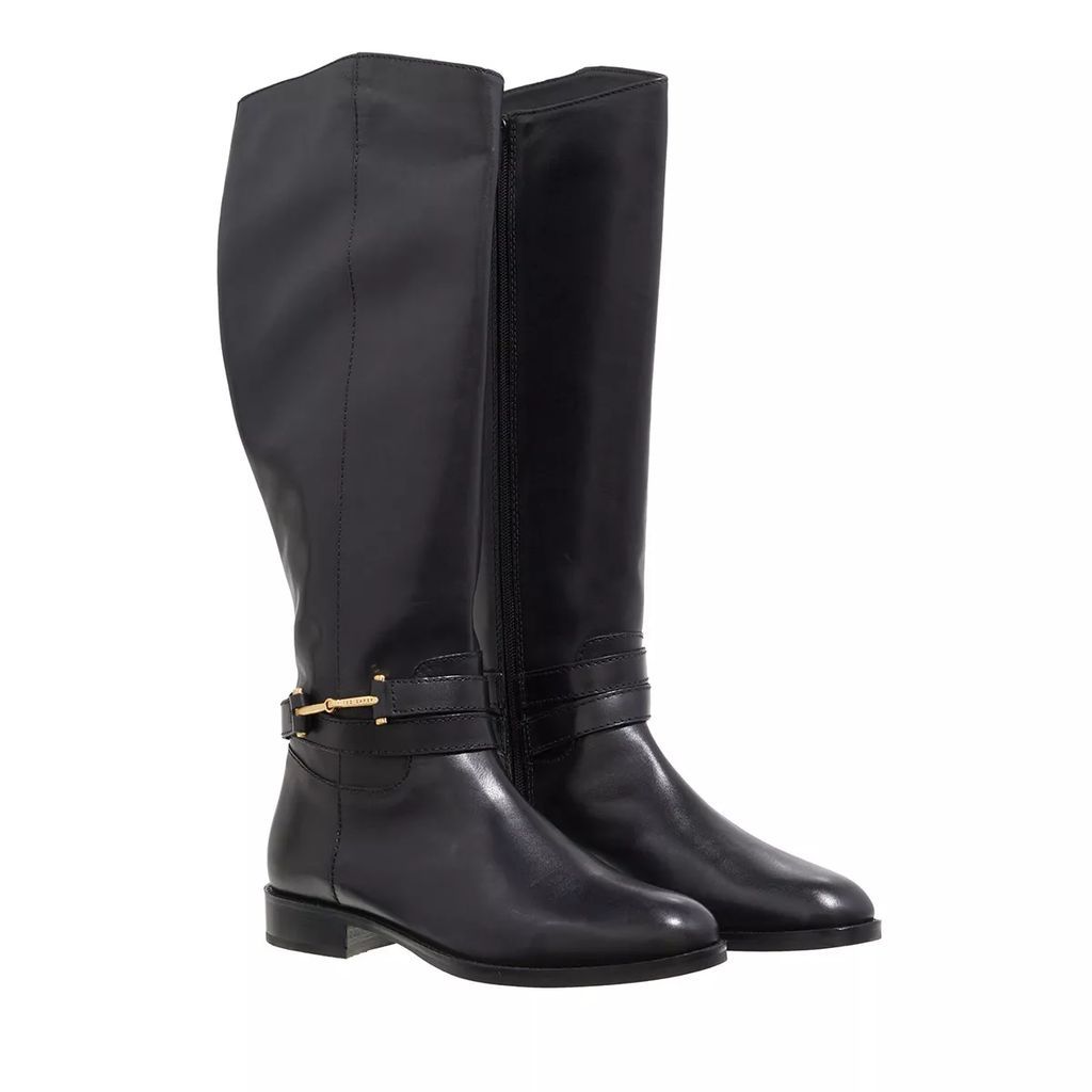 Boots & Ankle Boots - Rydier Hinge Leather Knee High Boot - black - Boots & Ankle Boots for ladies