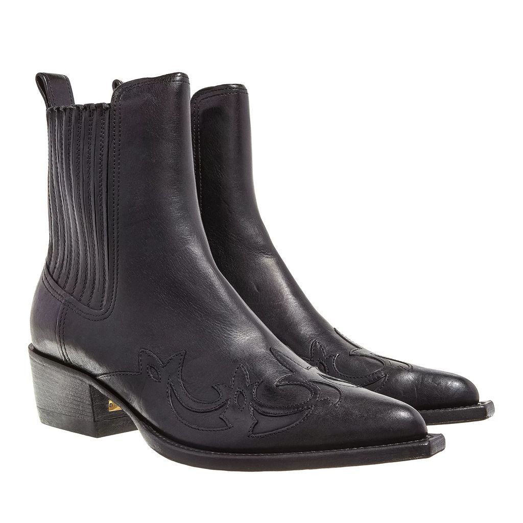Boots & Ankle Boots - Debbie Beatles Leather Boots - black - Boots & Ankle Boots for ladies