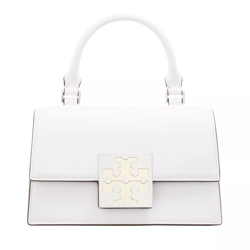 Crossbody Bags - Trend Spazzolato Mini Top-Handle Bag - white - Crossbody Bags for ladies