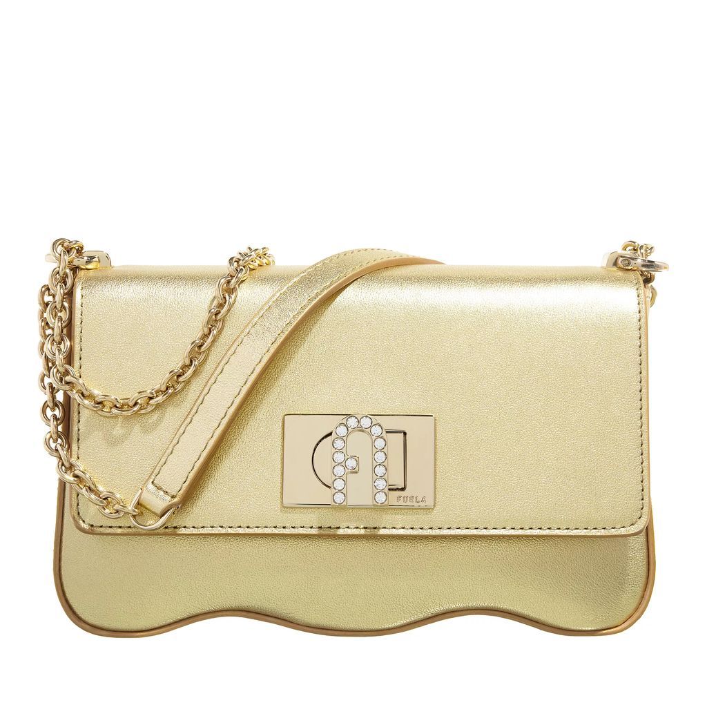 Crossbody Bags - Furla 1927 Mini Crossbody Wave - gold - Crossbody Bags for ladies