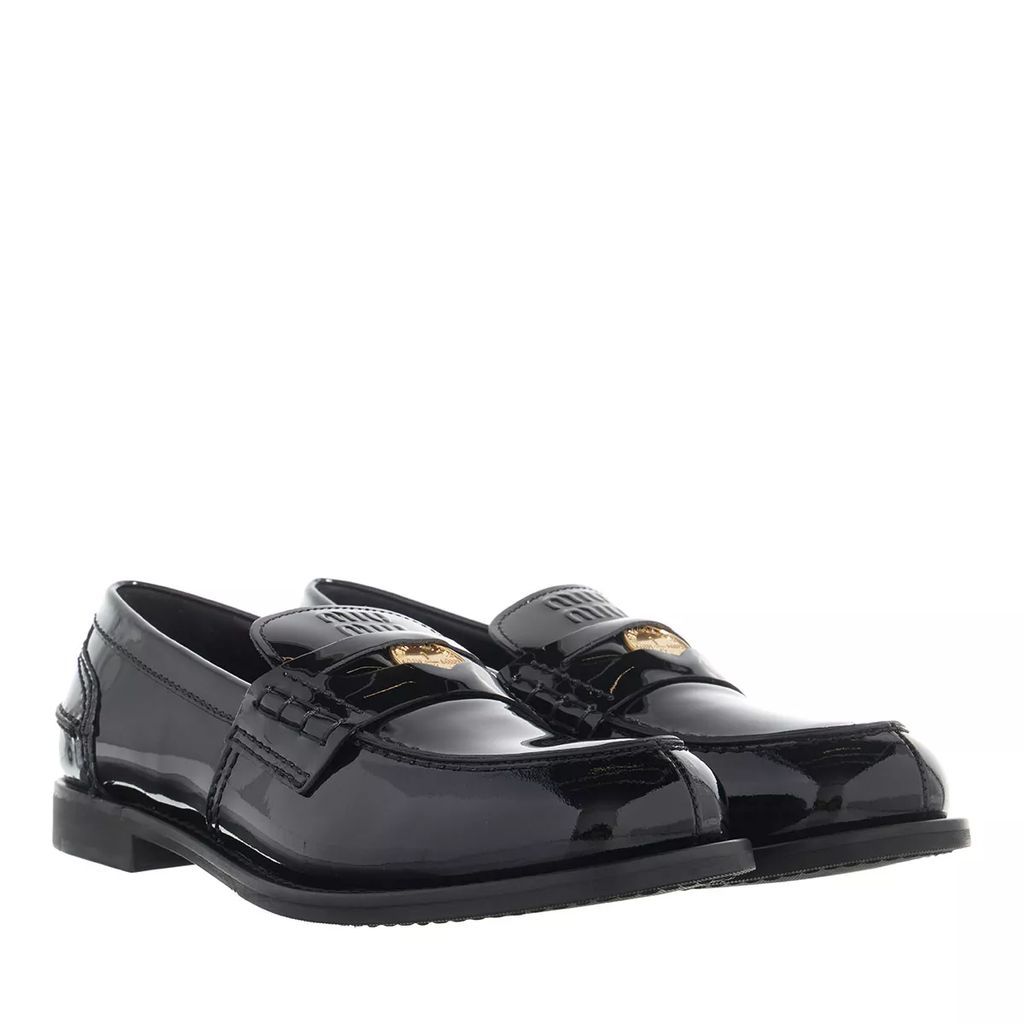 Loafers & Ballet Pumps - Patent Leather Penny Loafers - black - Loafers & Ballet Pumps for ladies