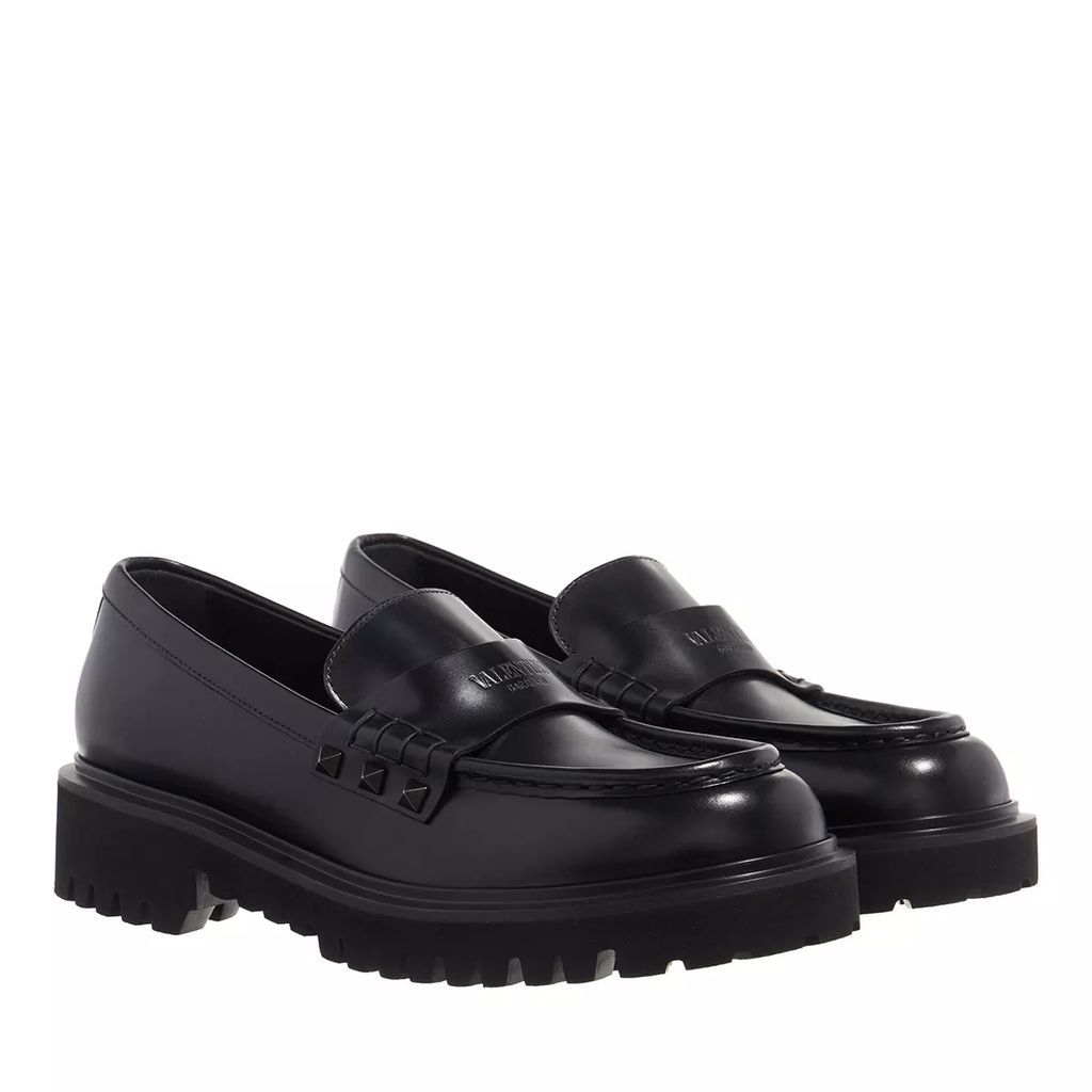 Loafers & Ballet Pumps - Leather Sole - black - Loafers & Ballet Pumps for ladies