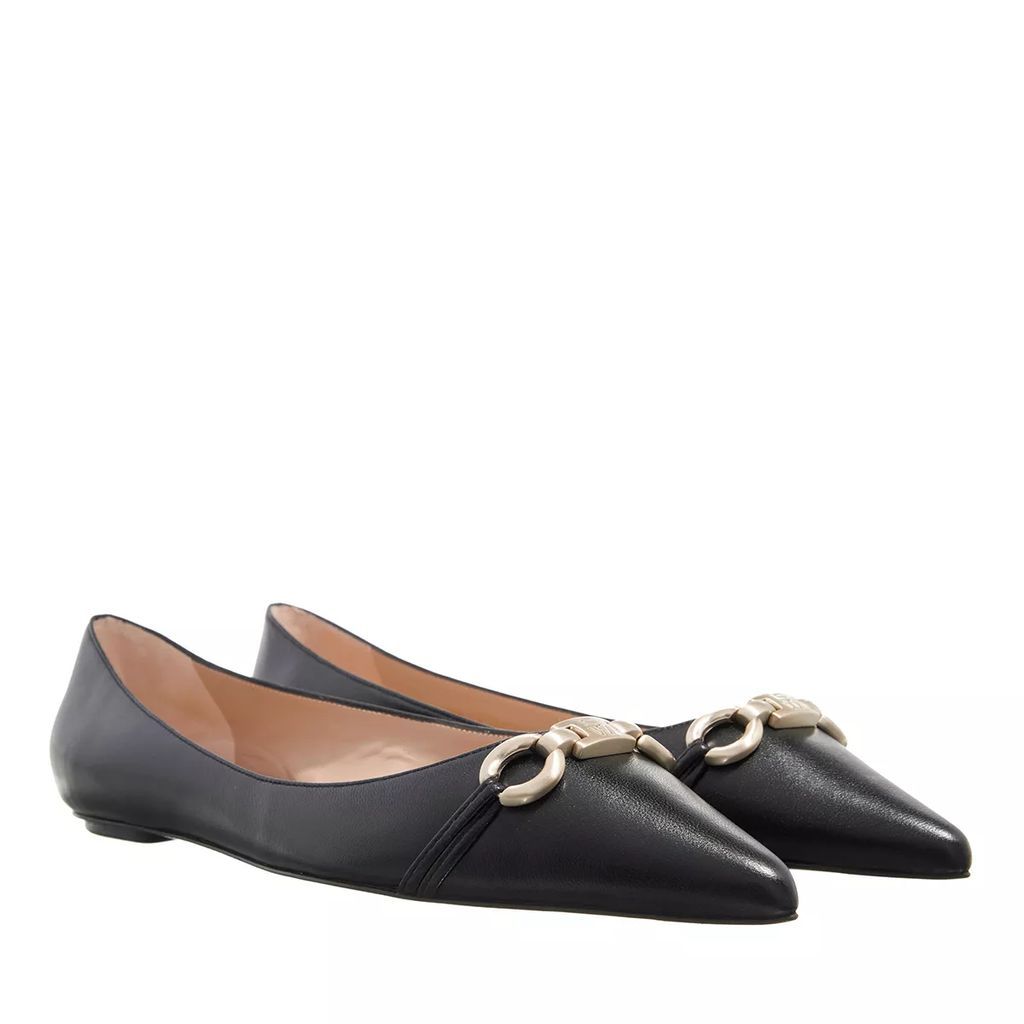 Slipper & Mules - Emilia Sw Signature Flat - black - Slipper & Mules for ladies