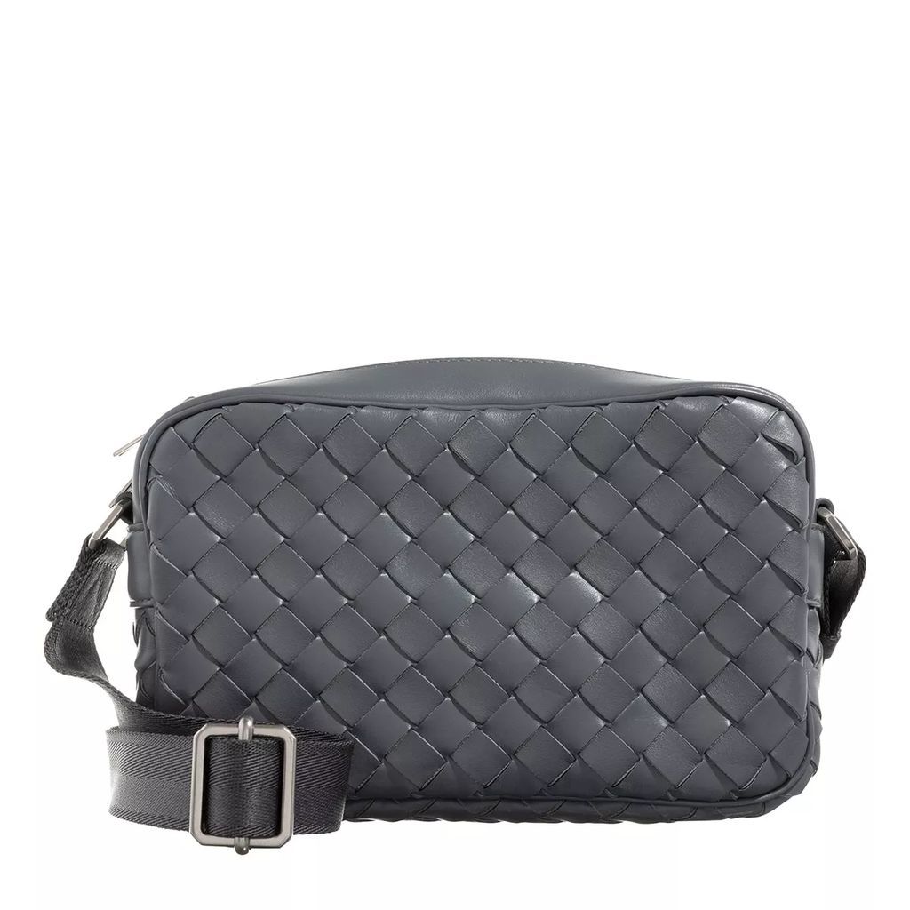 Crossbody Bags - Intrecciato Cassette Shoulder Bag - grey - Crossbody Bags for ladies