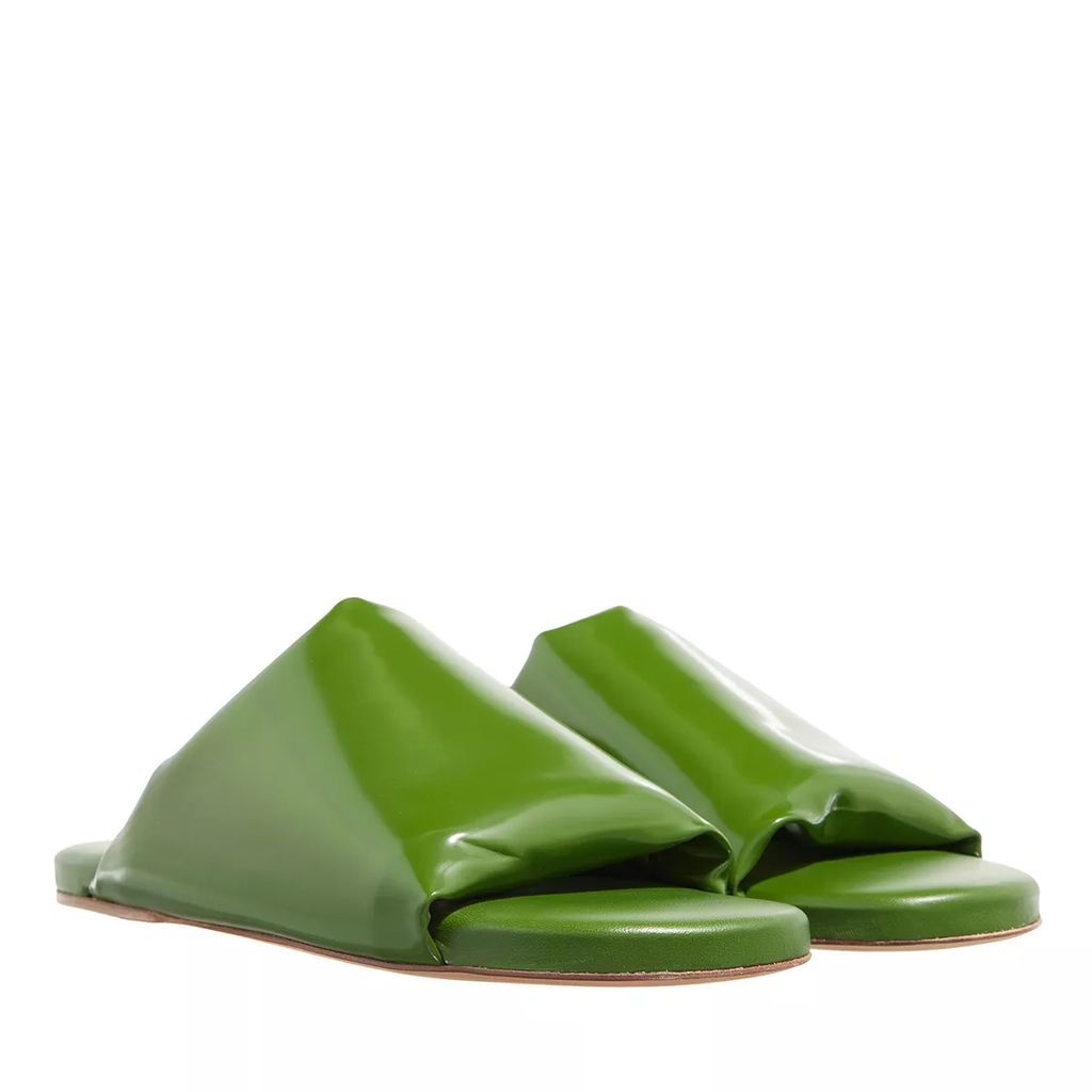 Slipper & Mules - Cushion Slides - green - Slipper & Mules for ladies