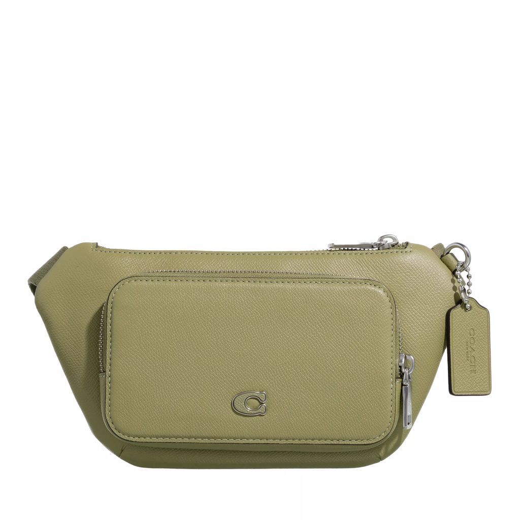 Bum Bags - Belt Bag In Crossgrain Leather - green - Bum Bags for ladies