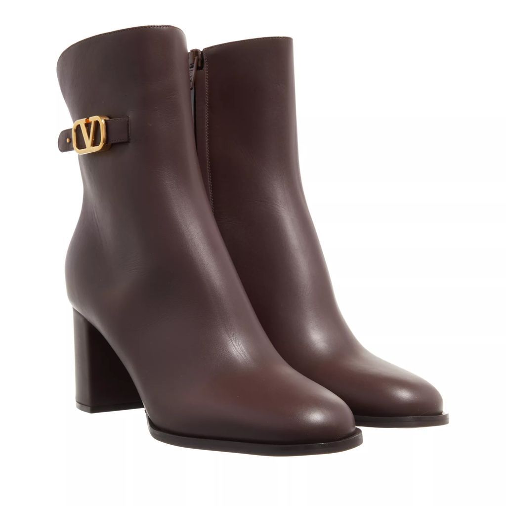 Boots & Ankle Boots - Signature Smooth Leather Boots - brown - Boots & Ankle Boots for ladies