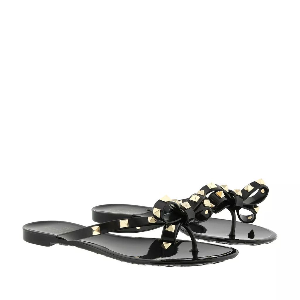 Sandals - Rockstud Flip Flops - black - Sandals for ladies