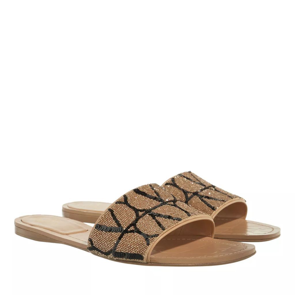 Slipper & Mules - Toile Iconographe Sandals - beige - Slipper & Mules for ladies