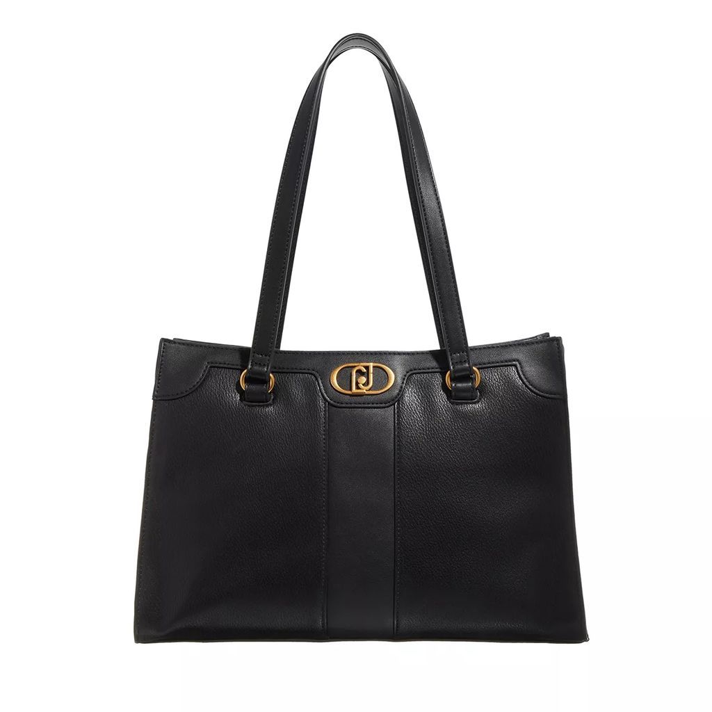 Shopping Bags - Ecs M Shopping - black - Shopping Bags for ladies