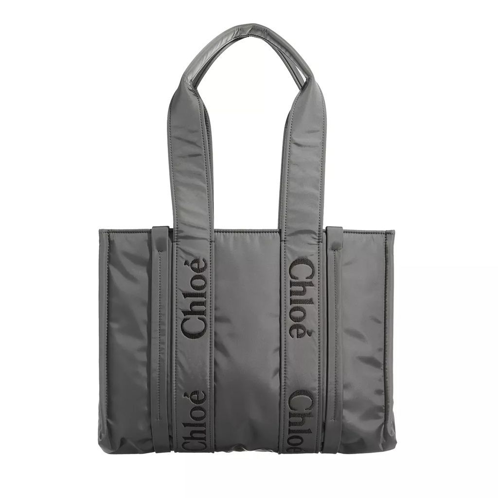 Shopping Bags - Medium Woody Tote Bag - grey - Shopping Bags for ladies