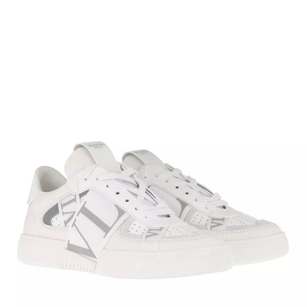 Sneakers - VLTN Low Top Sneakers Calf Leather - white - Sneakers for ladies