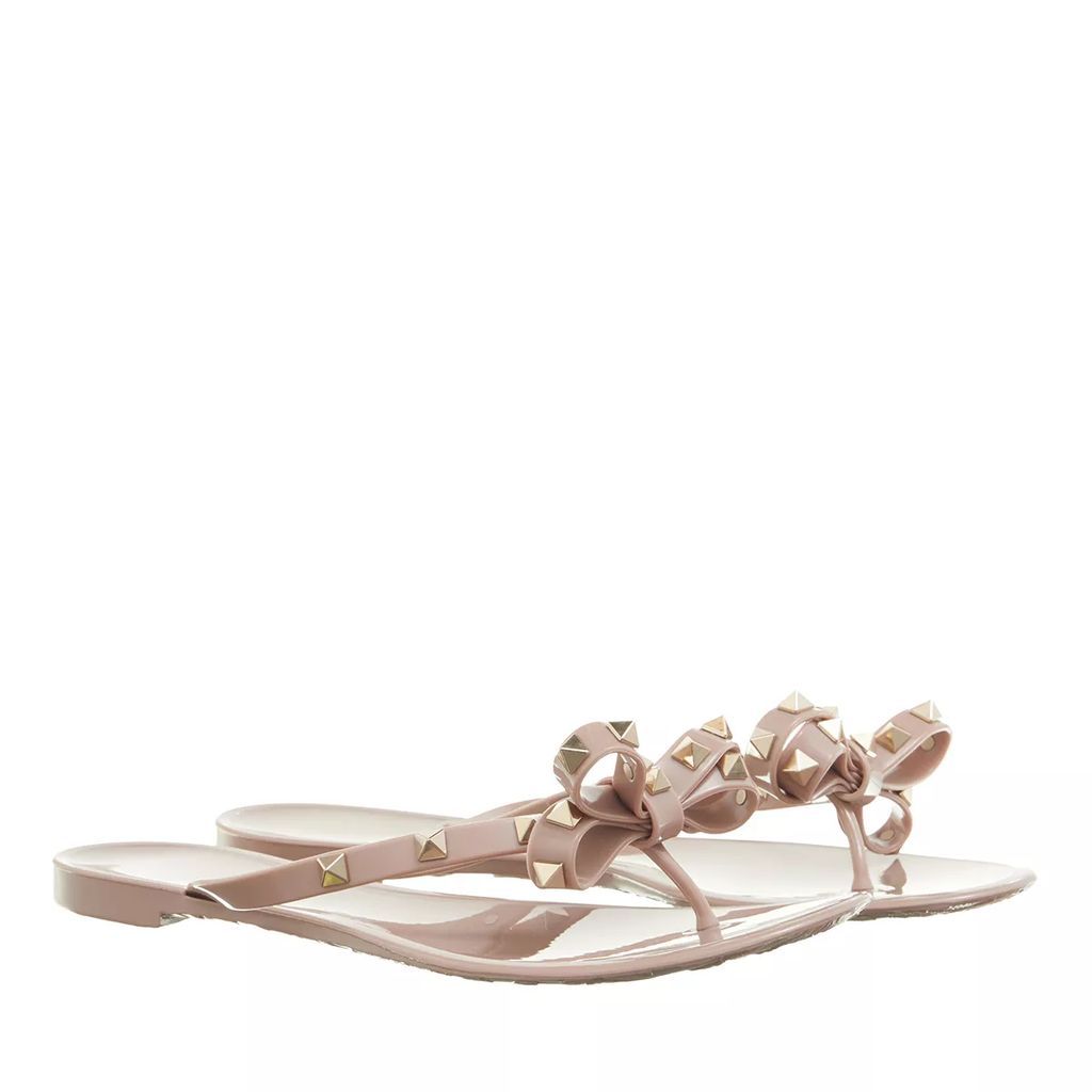 Sandals - Thong Summer Rockstud - beige - Sandals for ladies