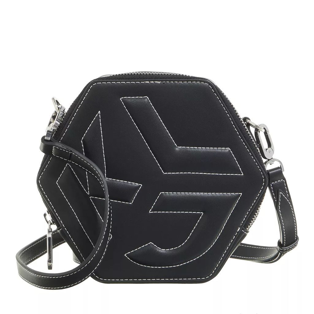 Crossbody Bags - Hexagon Crossbody - black - Crossbody Bags for ladies