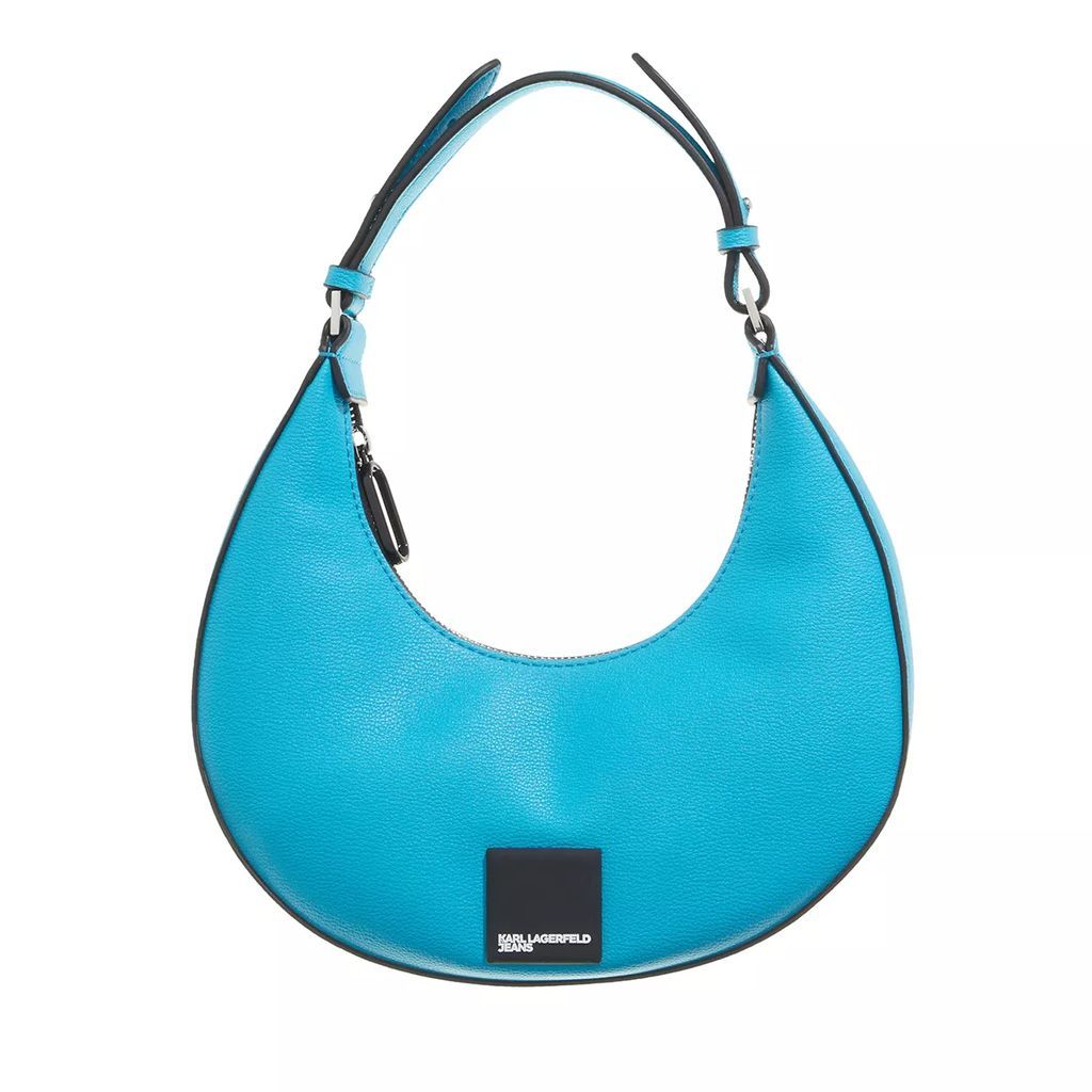 Hobo Bags - Tech Leather Sm Halfmoon Shb - blue - Hobo Bags for ladies