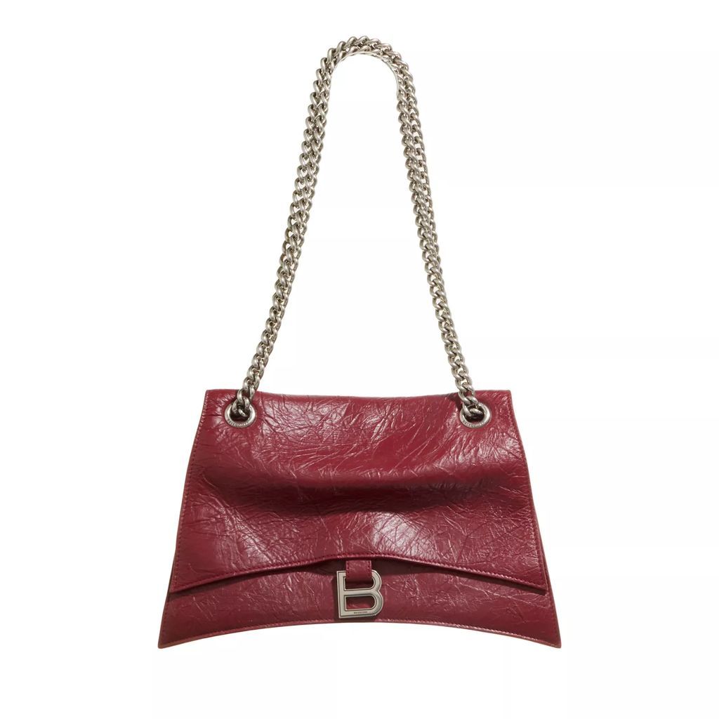 Handle Bags - Crushed Chain Bag - red - Handle Bags for ladies