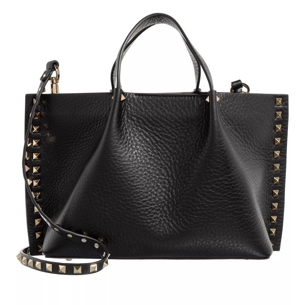 Shopping Bags - Small Tote Rockstud - black - Shopping Bags for ladies