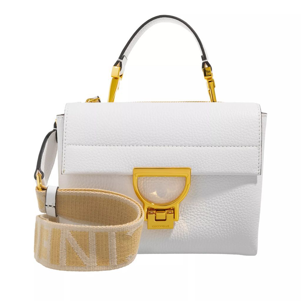 Satchels - Arlettis Signature Handbag - white - Satchels for ladies