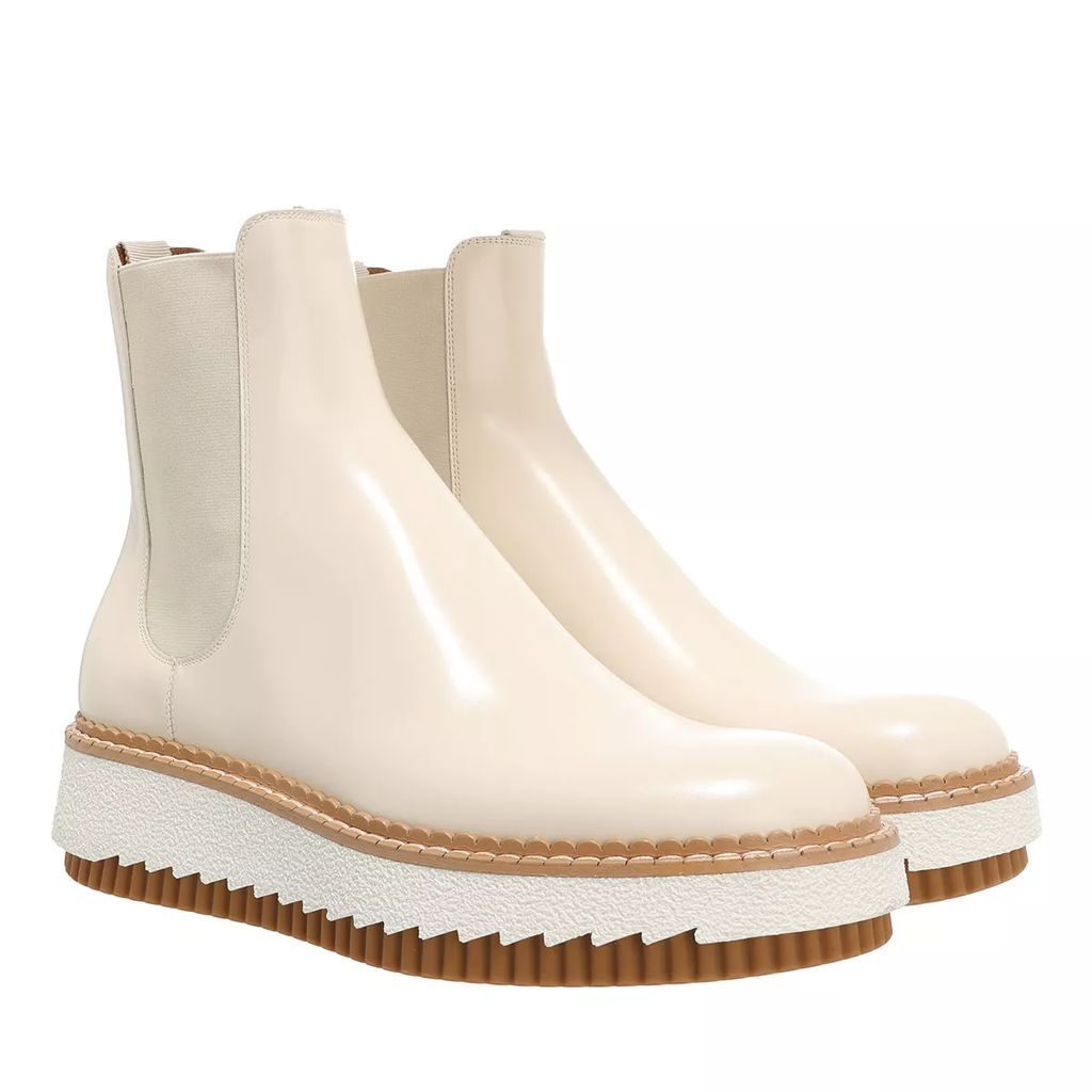 Boots & Ankle Boots - Kurtys Flat Chelsea Boots - creme - Boots & Ankle Boots for ladies