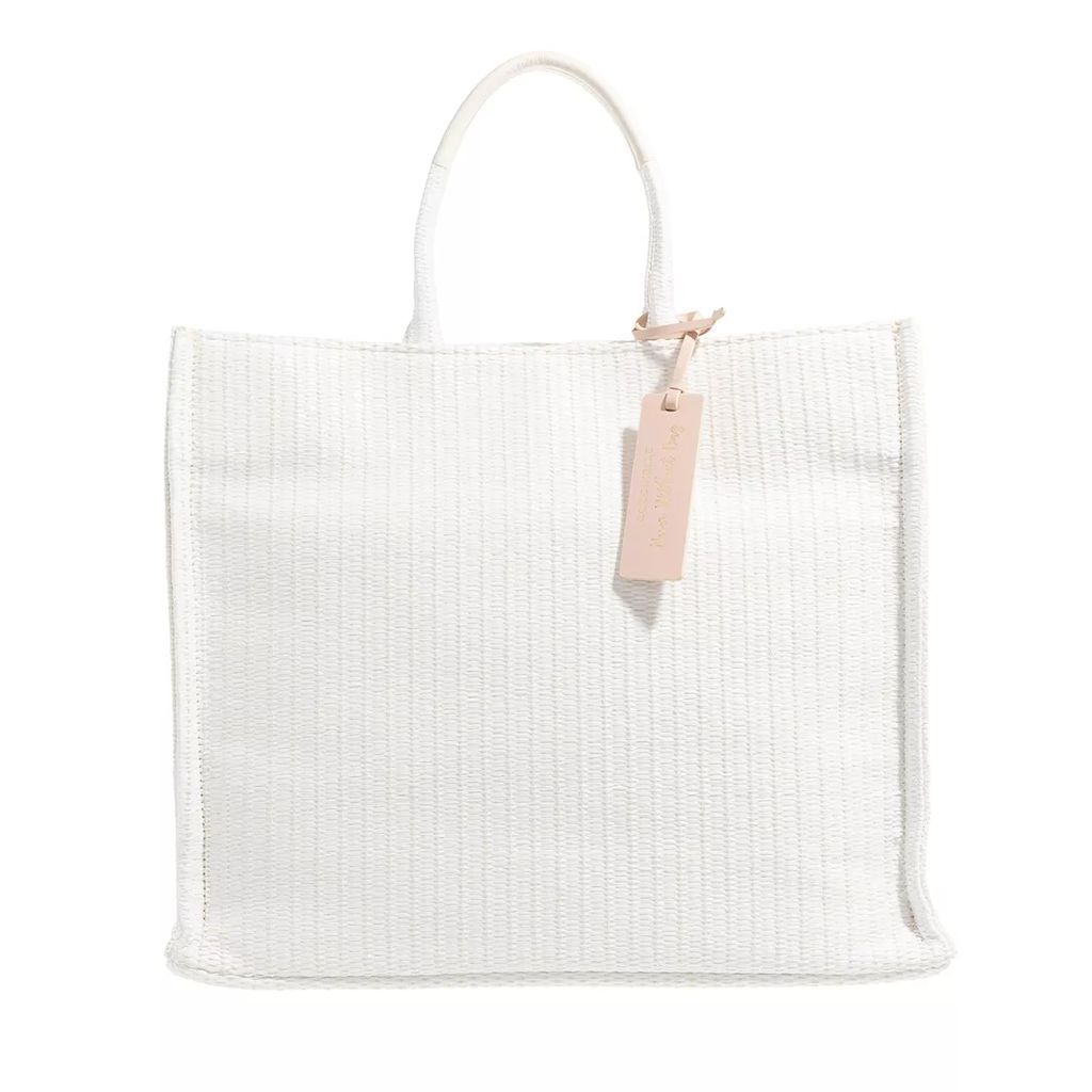 Tote Bags - Never Without B.Straw Mon - creme - Tote Bags for ladies