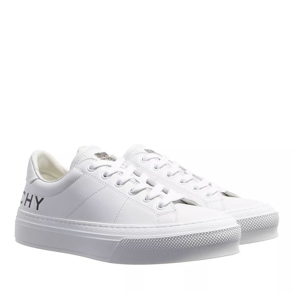 Sneakers - City Sport Sneakers In Leather - creme - Sneakers for ladies