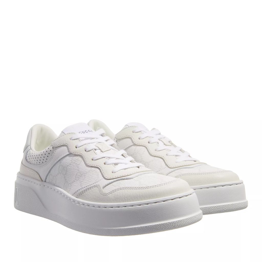 Sneakers - Chunky Leather Sneaker With Logo Detail - white - Sneakers for ladies