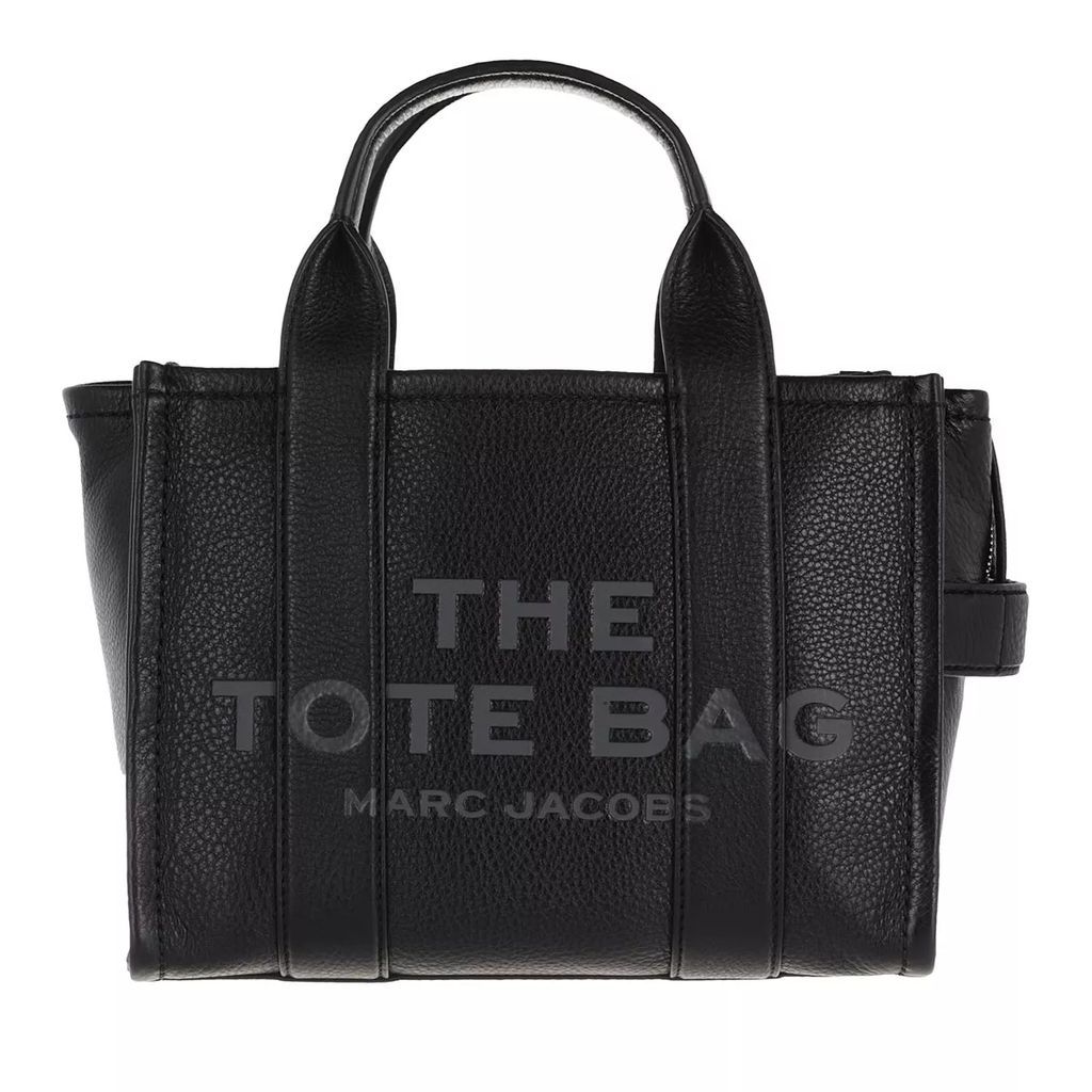 Tote Bags - Leather Tote Bag - black - Tote Bags for ladies
