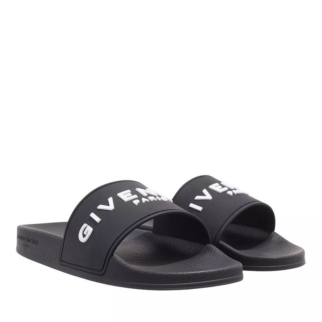 Sandals - Slide Flat Sandal - black - Sandals for ladies