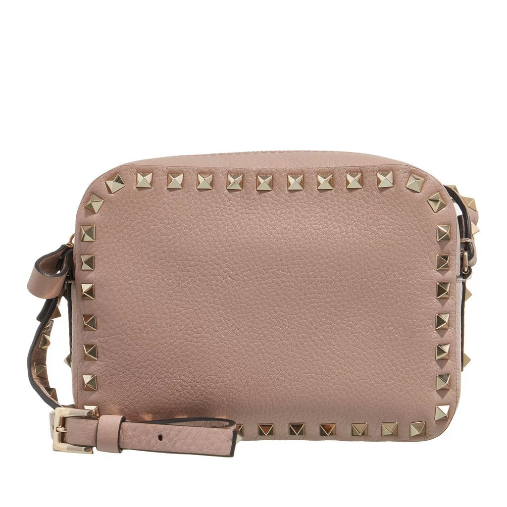Crossbody Bags - Rockstud Strapped Crossbody Bag - taupe - Crossbody Bags for ladies