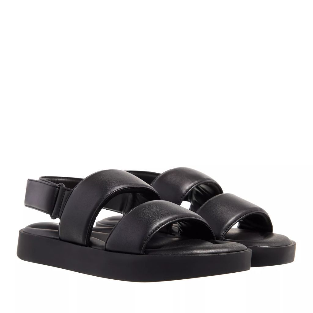 Sandals - Padded Velcro - black - Sandals for ladies