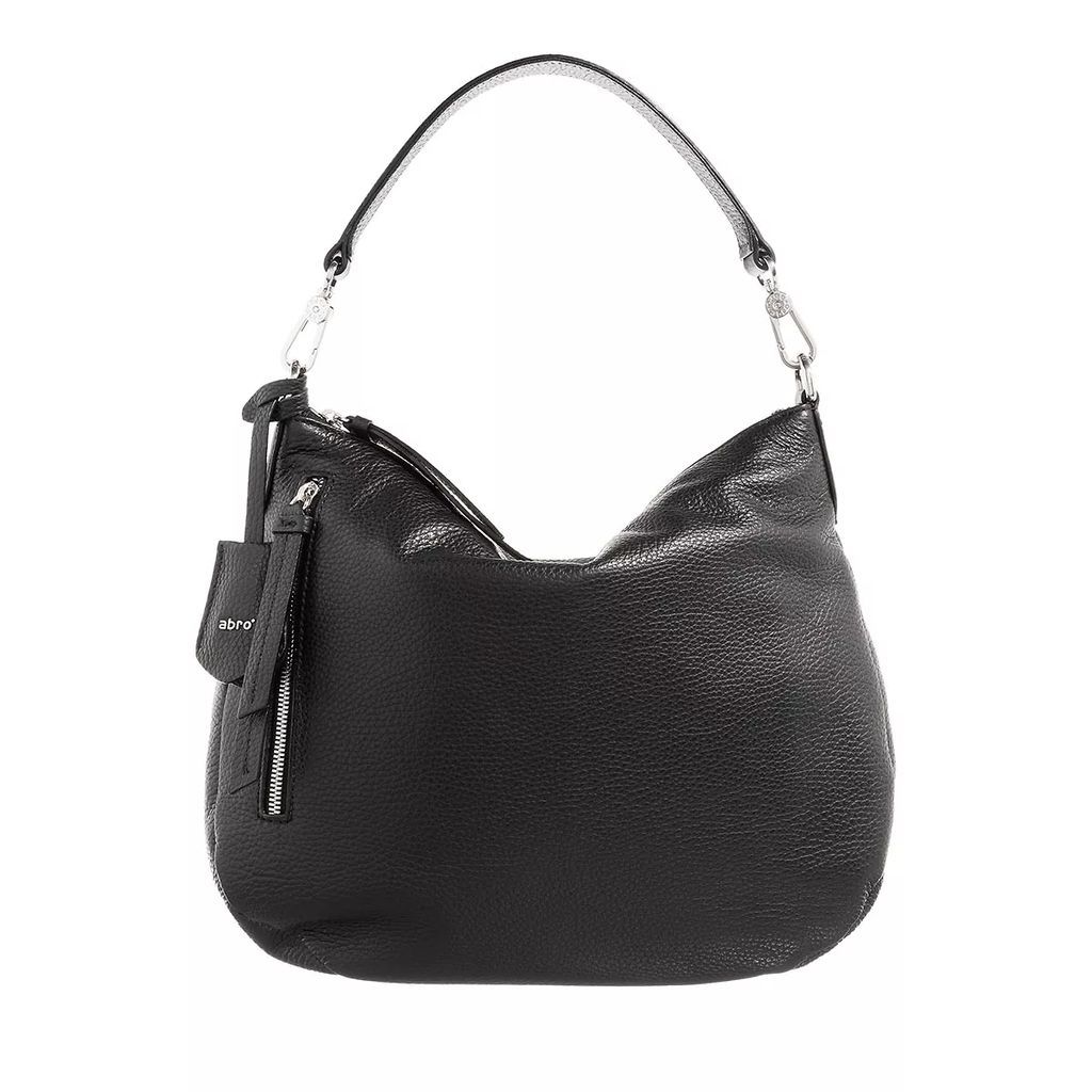 Hobo Bags - Beutel Juna Small Nos/ Black/Nickel - black - Hobo Bags for ladies