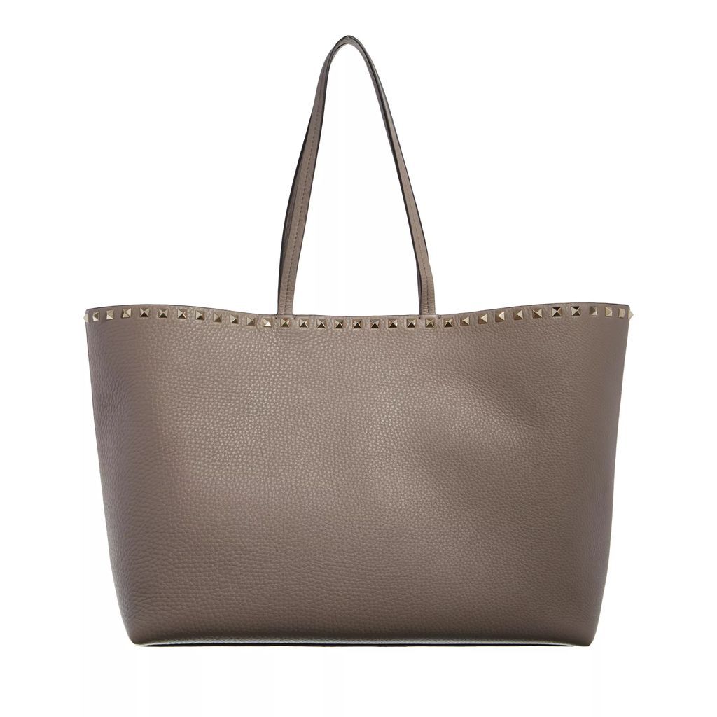 Shopping Bags - Tote Bag Rockstud - taupe - Shopping Bags for ladies