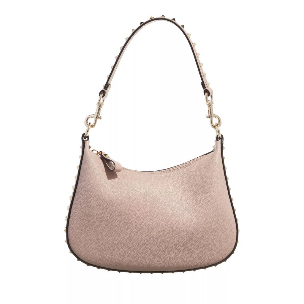 Hobo Bags - Rockstud Shoulder Bag Small - taupe - Hobo Bags for ladies