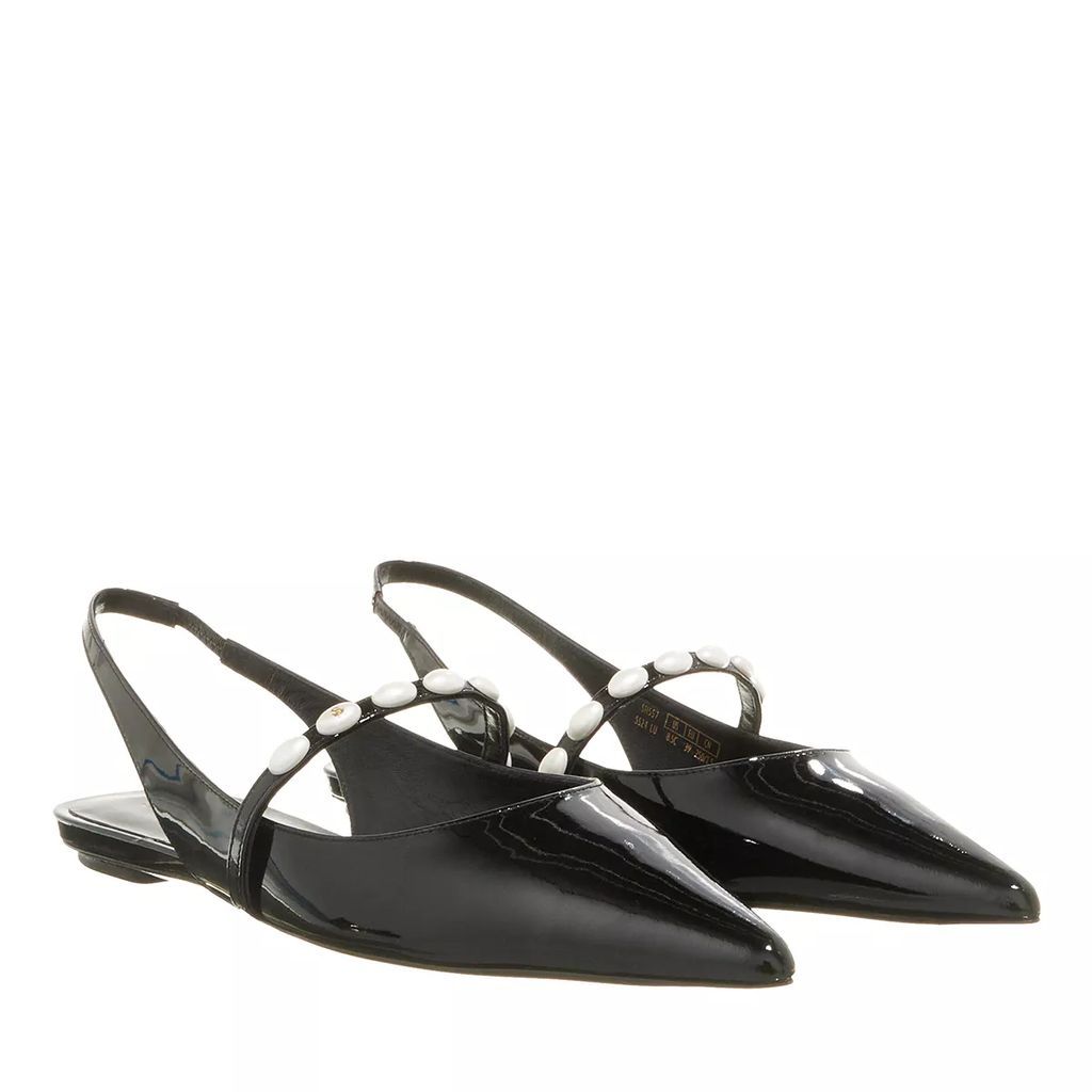 Sandals - Emlia Pearlita Slingback Flat - black - Sandals for ladies