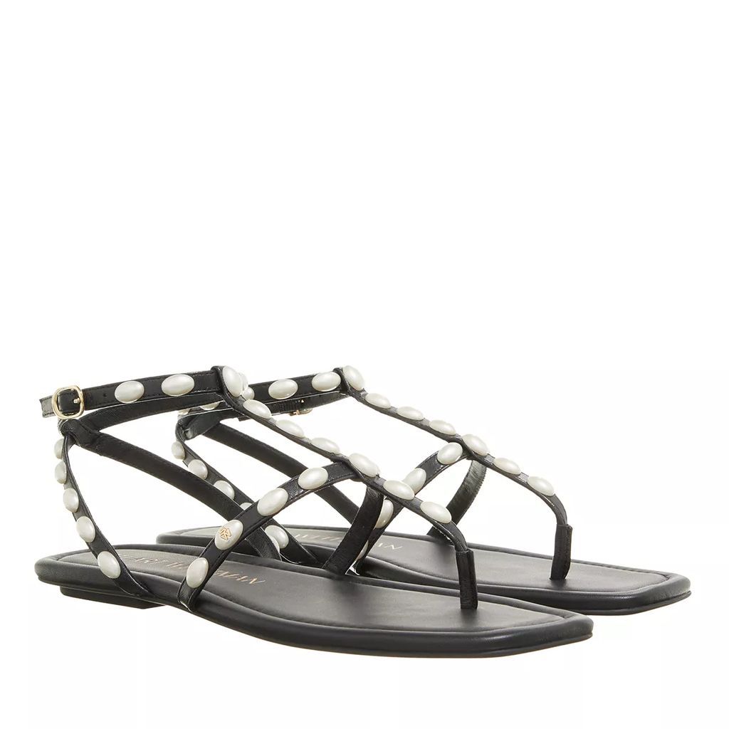 Sandals - Pearlita Flat Sandal - black - Sandals for ladies