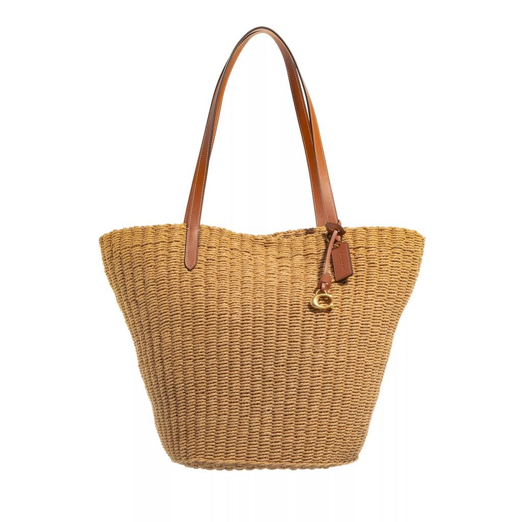 Shopping Bags - Straw Tote - beige - Shopping Bags for ladies