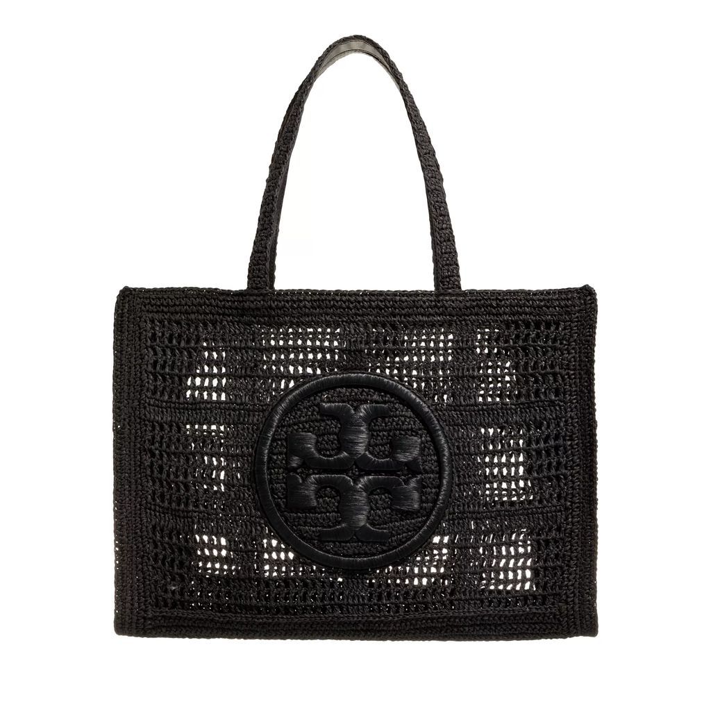 Tote Bags - Ella Hand-Crocheted Large Tote - black - Tote Bags for ladies
