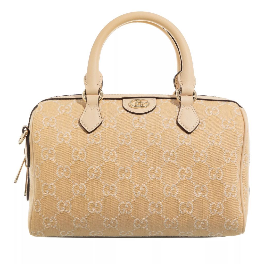 Bowling Bags - Ophidia GG Small Top Handle Bag - beige - Bowling Bags for ladies
