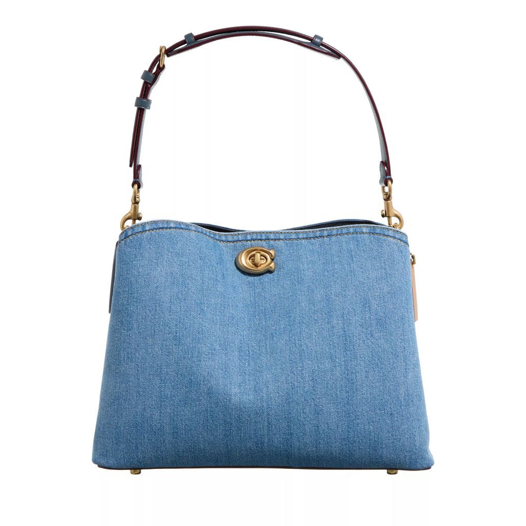 Hobo Bags - Denim Willow Shoulder Bag - blue - Hobo Bags for ladies